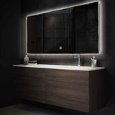 LED Spiegel Rechteckig | Touch-Schalter | Neutralweißes Licht - Reyze Seria Ambient Model 1